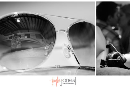 KB1 Denver engagement shoot at the airport, couple in aviators