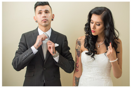 Blog43 Bride and groom at downtown Denver wedding