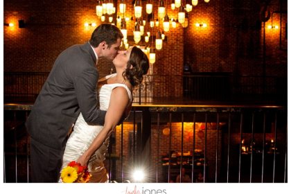 Ferrara54 Bride and groom at Mile High Station wedding