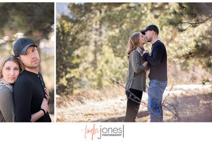 ChelseaMikeFrame2 Elk Meadow engagement shoot