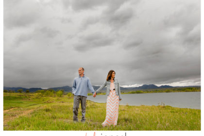 StephJoeFrame12 Standley lake engagement shoot during a storm