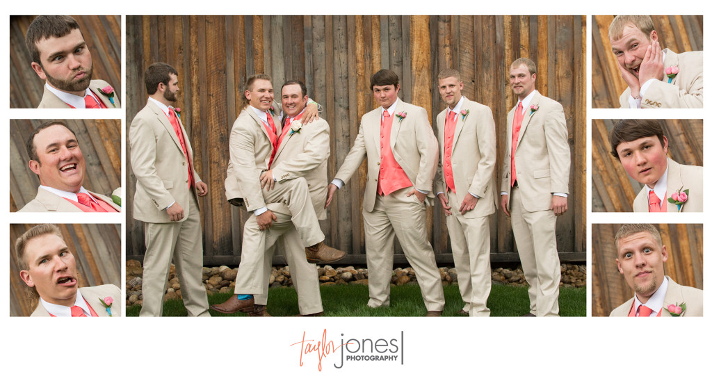 Bridal party at the Shupe Homestead