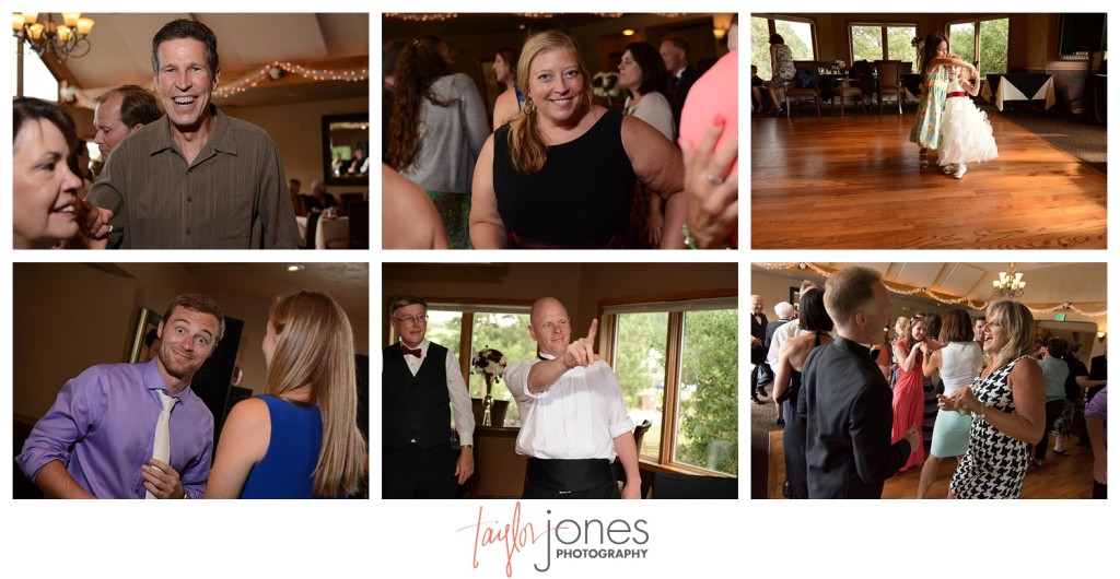 Guests dancing at Perry Park wedding