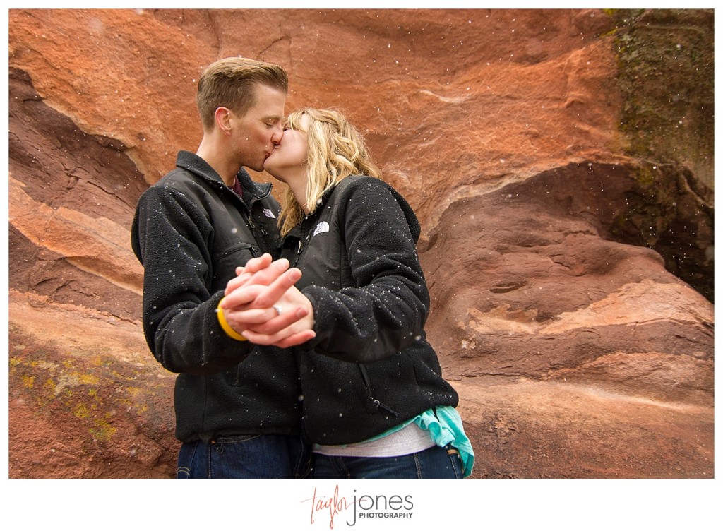 Kari and Brent proposal at Red Rocks
