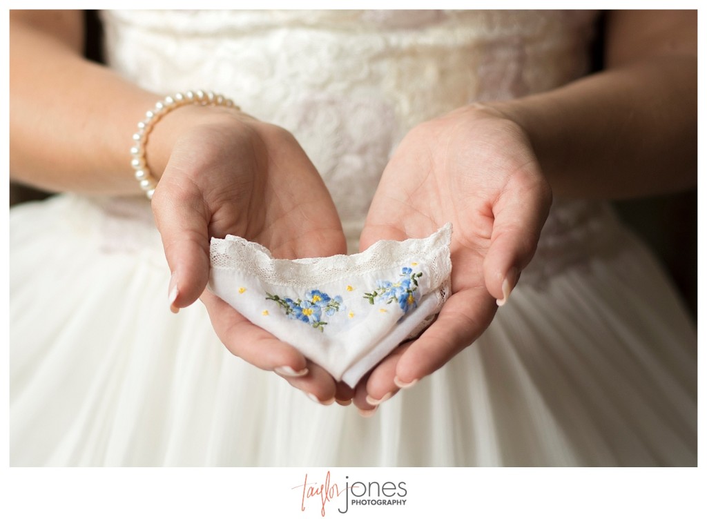 Bride handkerchief 