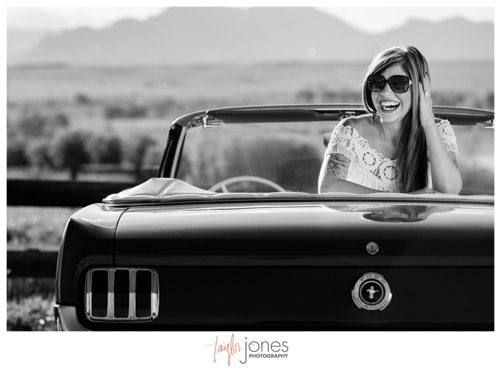 Standley Lake Mustang styled shoot
