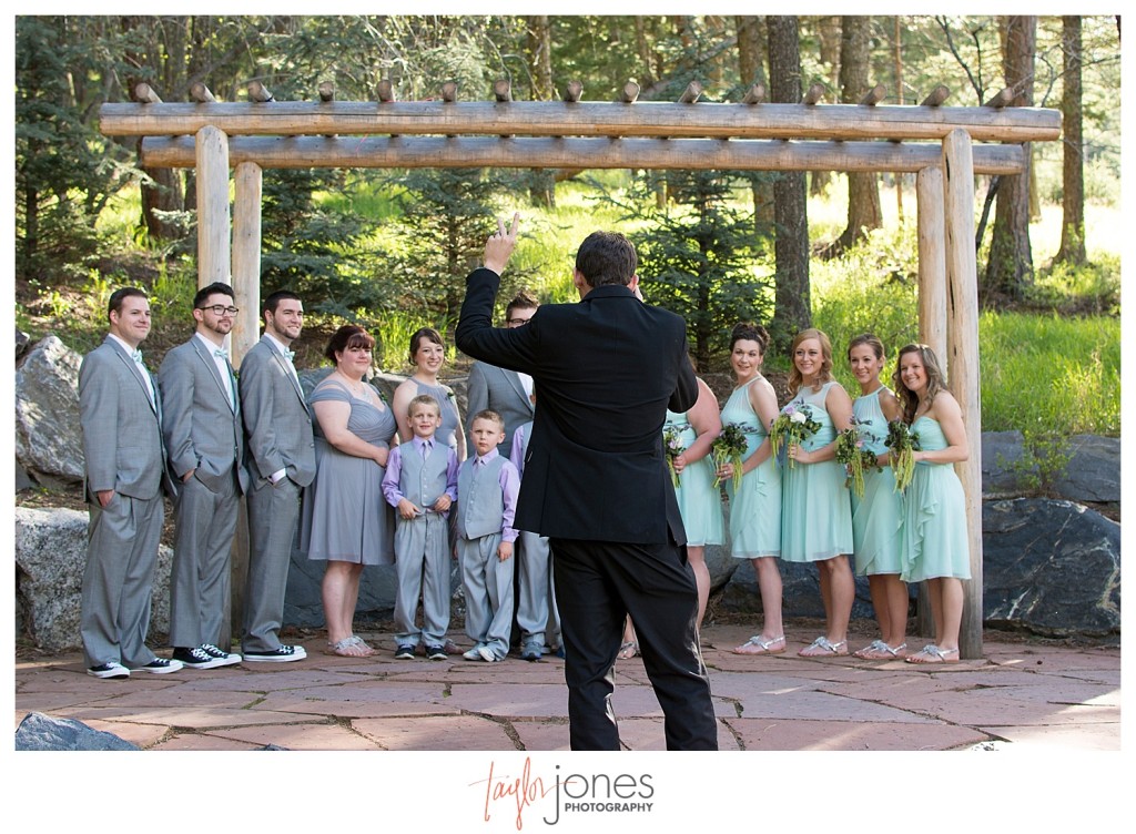 Portrait images at Pines at Genesee spring wedding with Cortney and Matt