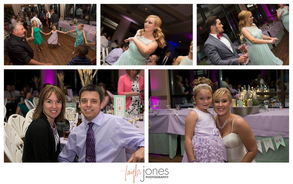 Guests at Pines at Genesee wedding reception