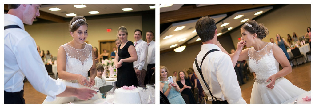 Reception at the YMCA of the Rockies wedding Estes Park Colorado