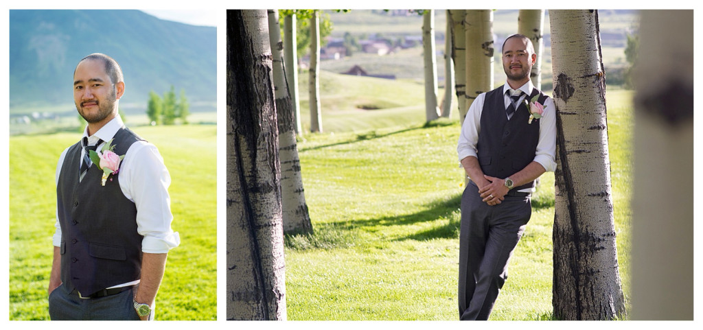 Wedding reception at The Club at Crested Butte portraits