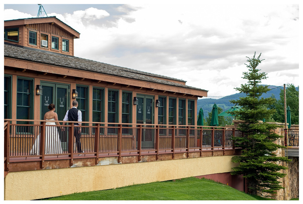 Wedding reception at The Club at Crested Butte