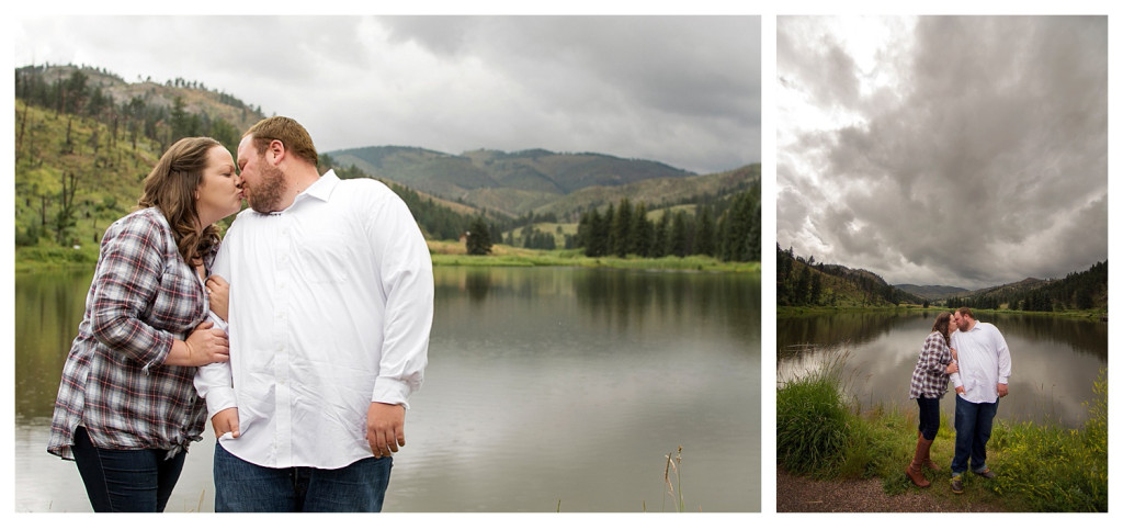 Austin and Morgan engagement proposal at Pine Valley Ranch Park Colorado, Crystal Lake