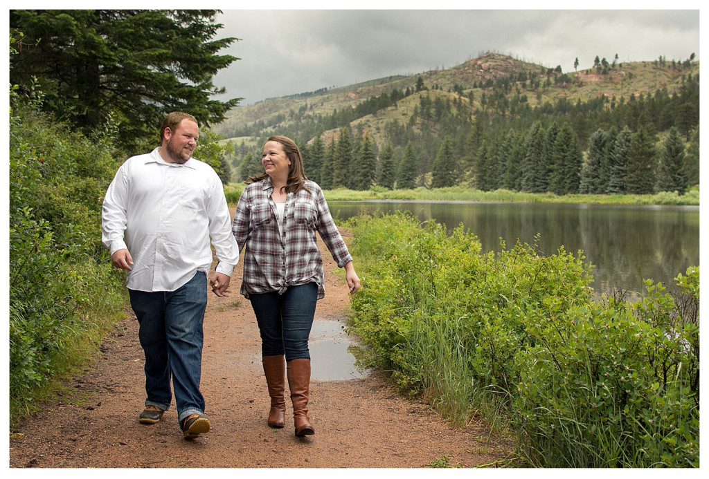 Austin and Morgan engagement proposal at Pine Valley Ranch Park Colorado, Crystal Lake