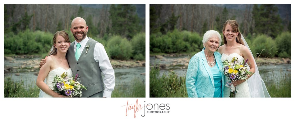 Grand Lake Colorado wedding at the Double A Barn family portraits