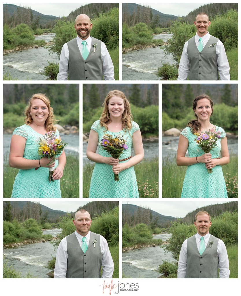 Grand Lake Colorado wedding at the Double A Barn portraits