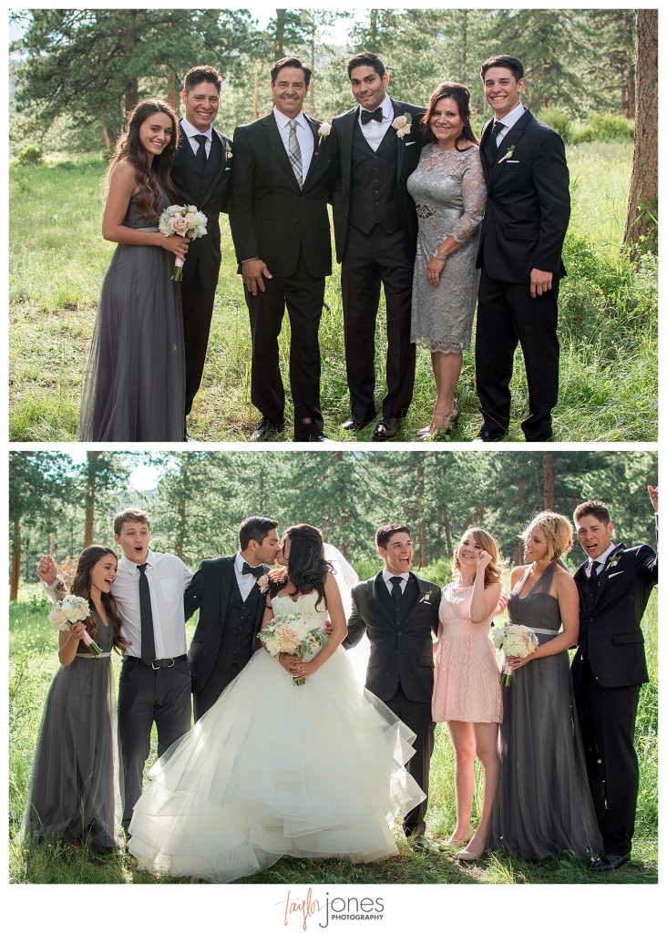 Della Terra Estes Park wedding family photos