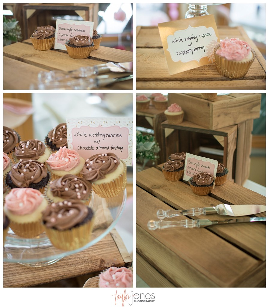 Breckenridge mountain wedding details cupcakes