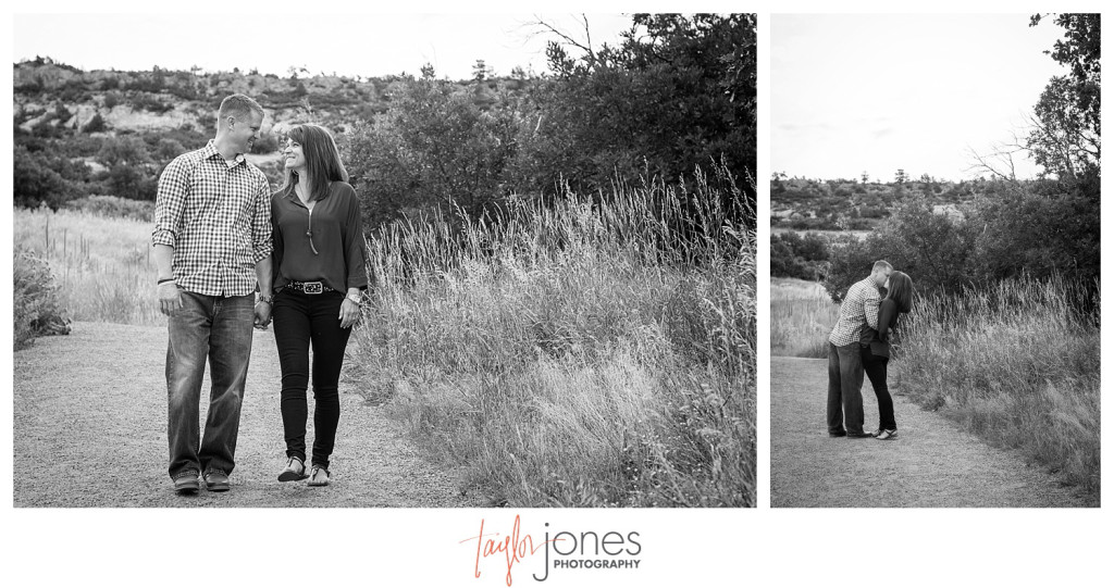 Colorado engagement shoot at South Valley Park with Kristin and Clay