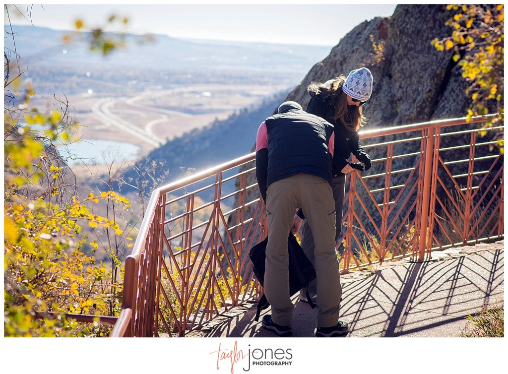 Red Rocks Colorado proposal photographer