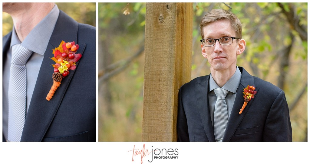 Pines at Genesee photographer fall wedding portraits