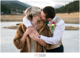 Colorado winter wedding photographer