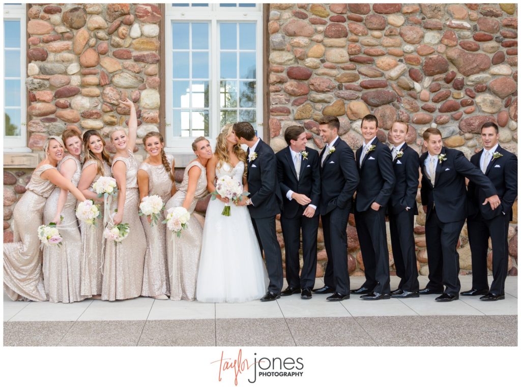 Colorado wedding photographer at Highlands Ranch Mansion wedding