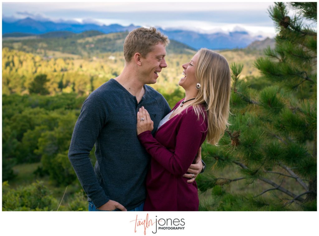 Westcliffe Colorado fall engagement shoot photographer