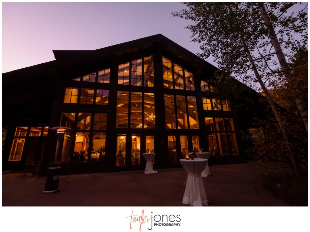 The Donovan Pavillon Vail Colorado wedding photographer