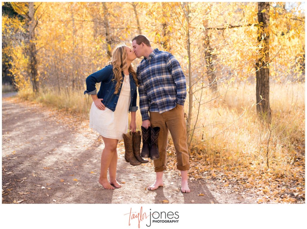 Morrison Colorado engagement shoot