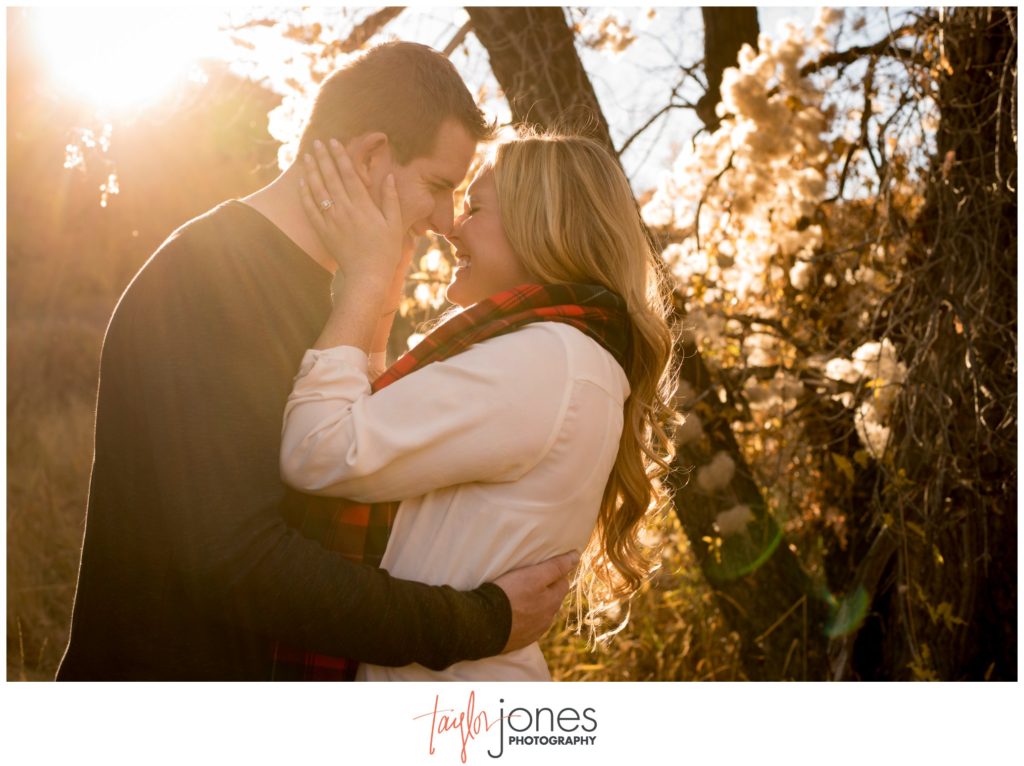 Morrison Colorado fall engagement shoot