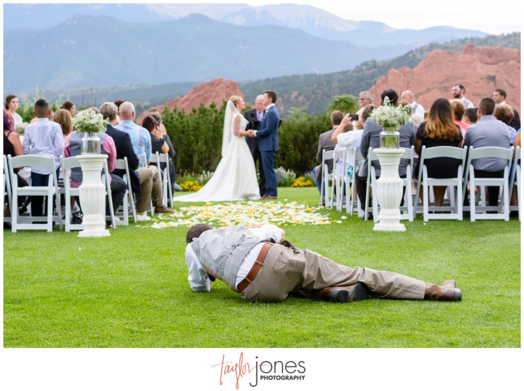Colorado Springs wedding photographer