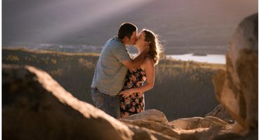 BreckenridgePhotographerLT08 Breckenridge Colorado Engagement shoot photographer Sapphire Point
