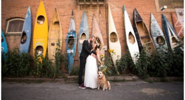 SalidaColoradoSteamPlantWeddingPhotographer-AE069 Kayak wall in Salida Colorado wedding photographer