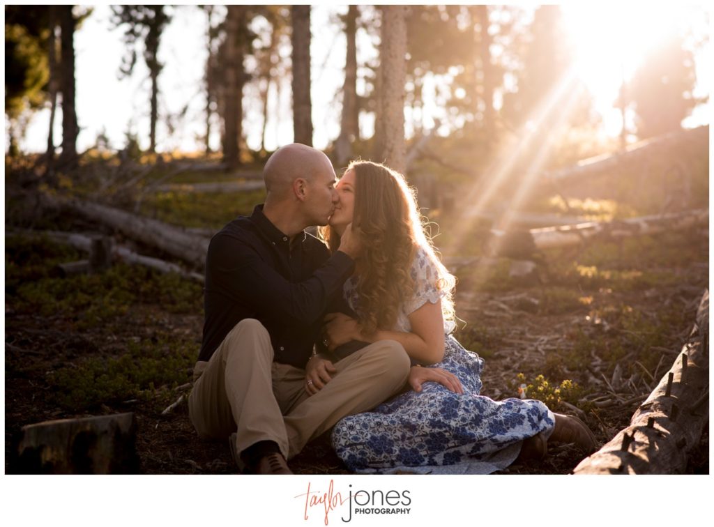 Engagement shoot at Sapphire Point in Dillon Colorado