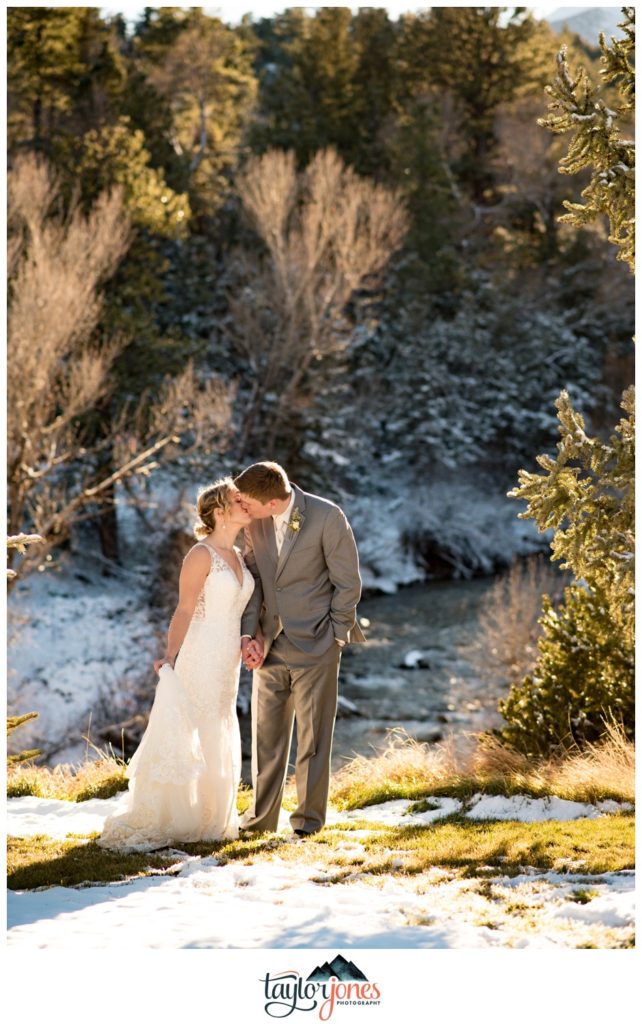 Mount Princeton Hot springs Wedding in winter