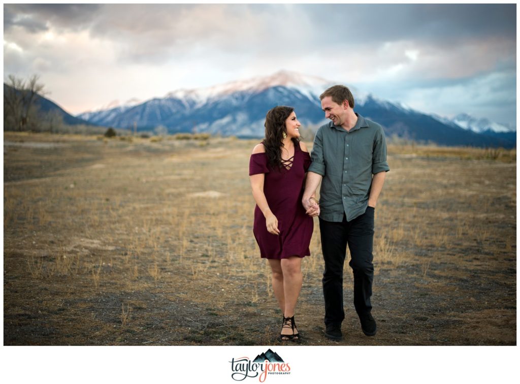 Salida Colorado ranch engagement shoot photographer