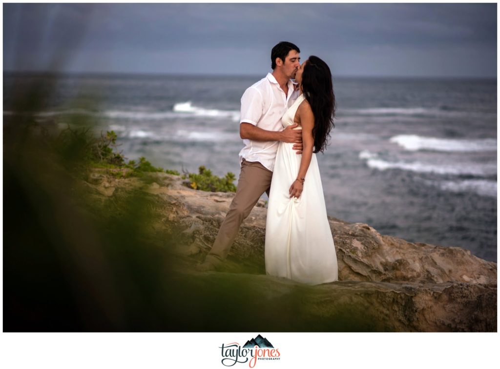 Kauai wedding and engagement photographer at Shipwreck beach