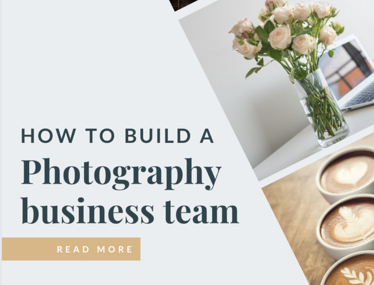 How to start a photography business build team