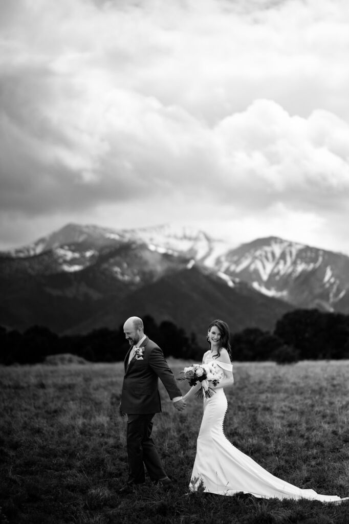 Mount Princeton hot springs wedding of Jarod and Brittany